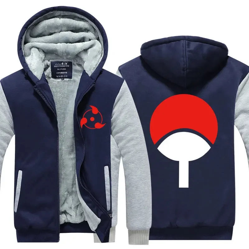 Veste Blouson Polaire Naruto Uchiha