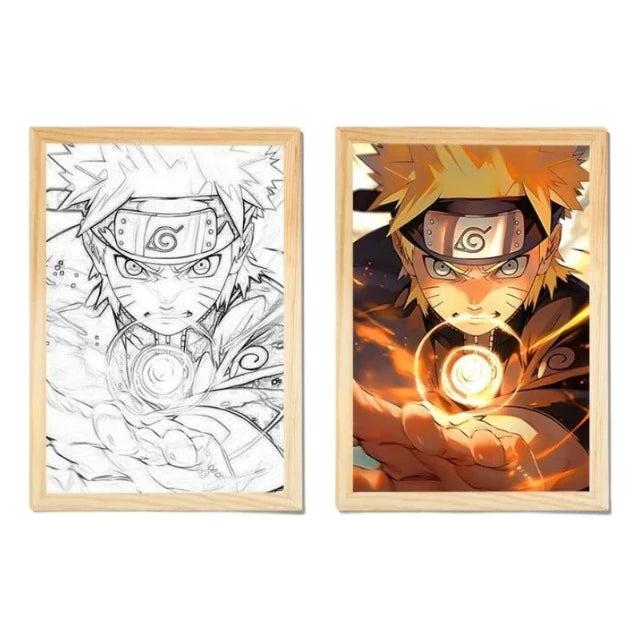 Naruto Uzumaki Lichtrahmen