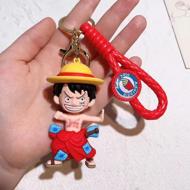 Porte-Clés Figurine One Piece Luffy Pirate