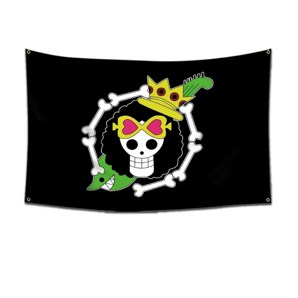 Drapeau Pirate One Piece Soul King Brook