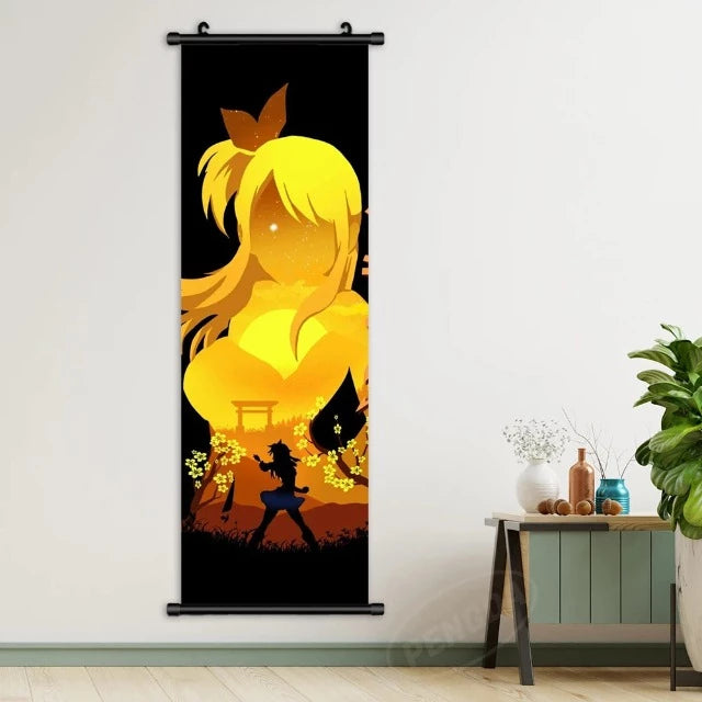 Poster Toile Déroulant Fairy Tail Lucy
