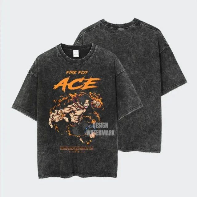 T-Shirt Vintage One Piece Ace
