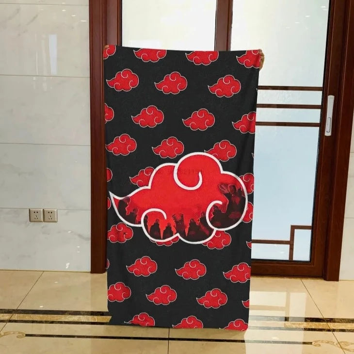 Serviette de Bain Naruto Akatsuki