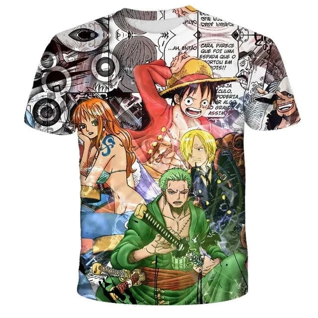 T-Shirt Enfant One Piece Fille Garçon