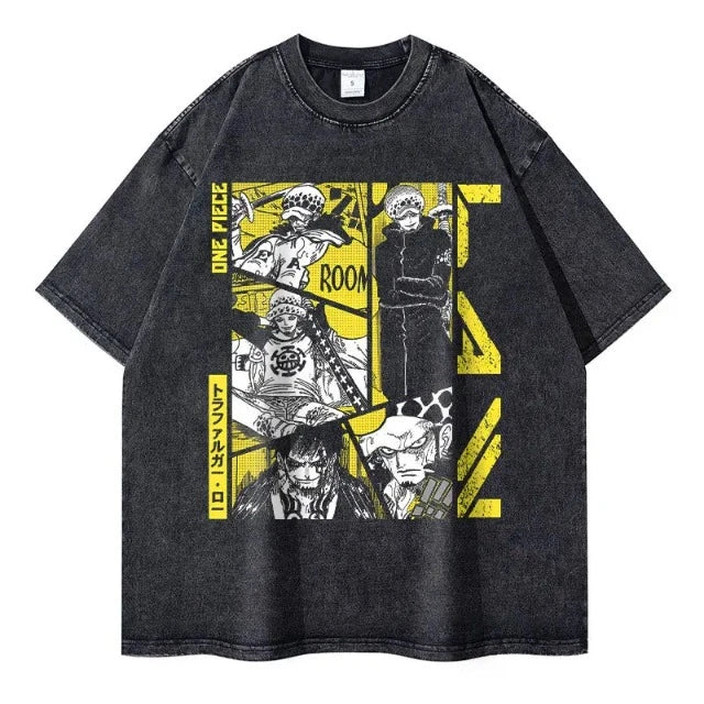 T-Shirt Vintage One Piece Trafalgar Law