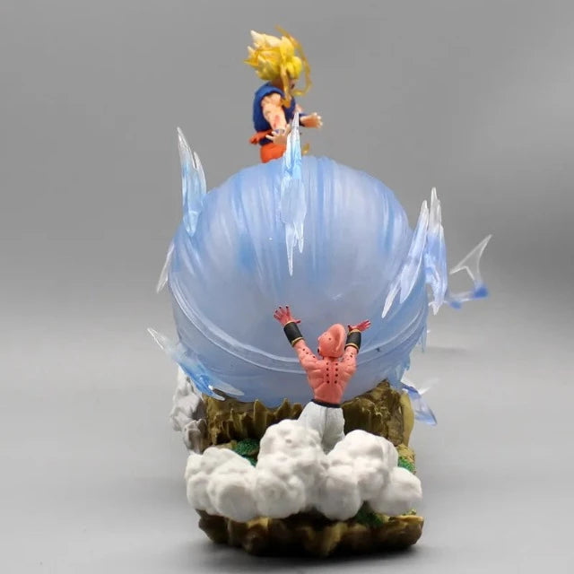 Figurine Dragon Ball Z Goku vs Buu 22cm