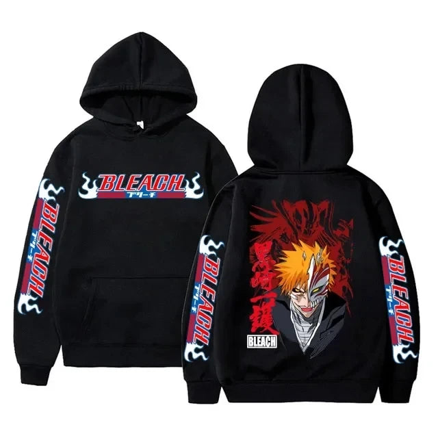 Sweat Pull à Capuche Bleach Ichigo Kurosaki Noir