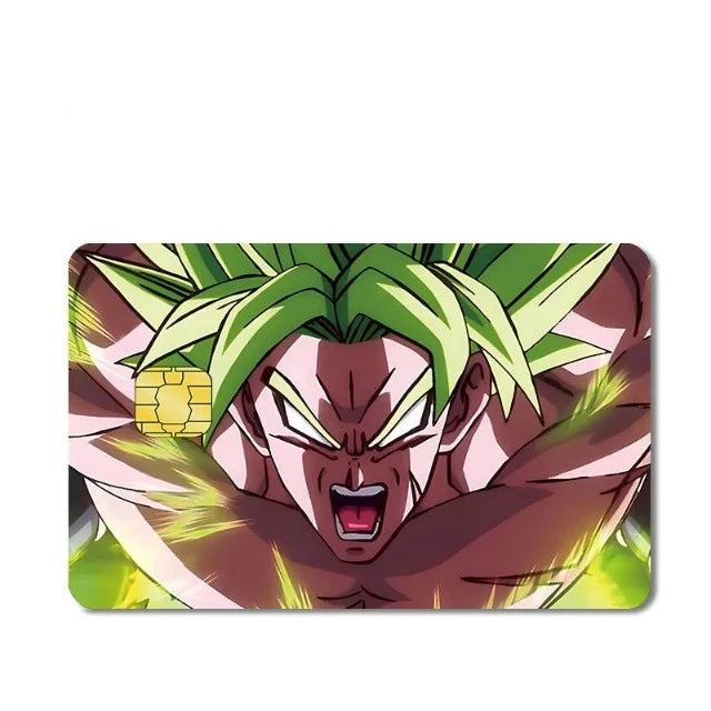 Carte de Crédit pour Jouer Dragon Ball Z