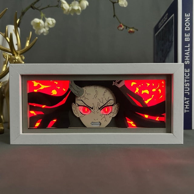 Cornice luminosa Nezuko Demon Slayer