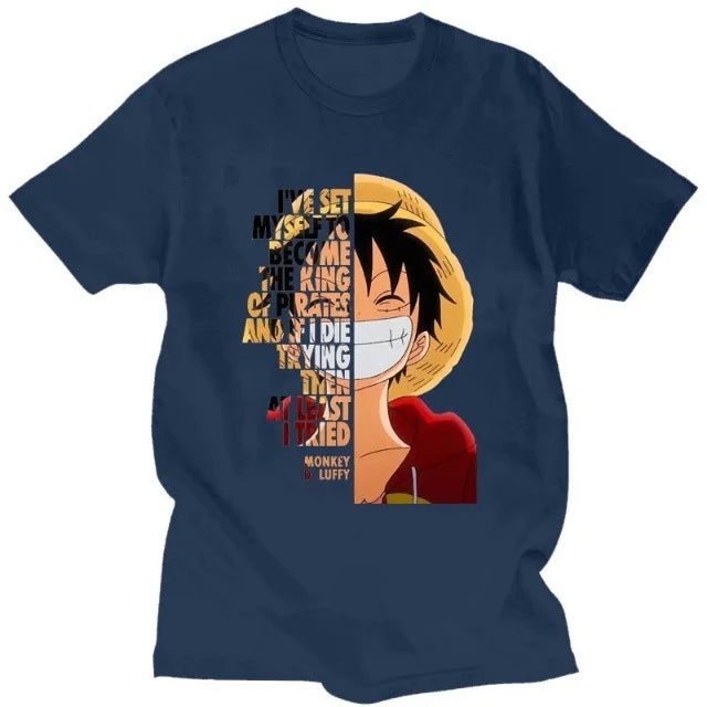 T-Shirt One Piece Luffy 6 Coloris