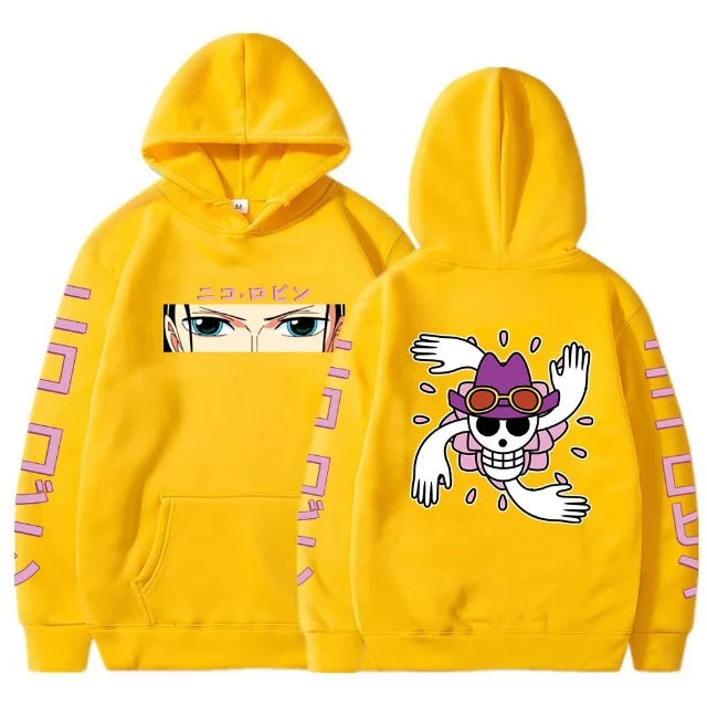 Sweat Pull One Piece Nico Robin Jaune