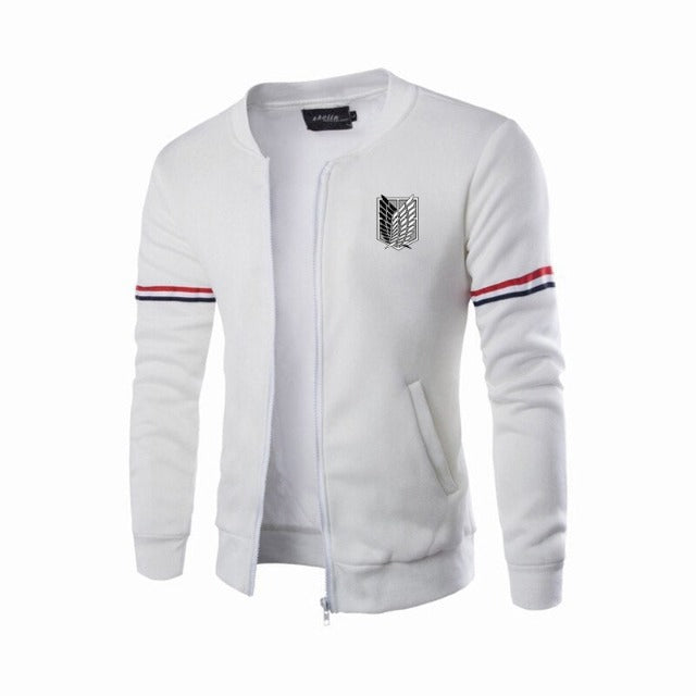 Blouson Attaque des Titans Blanc