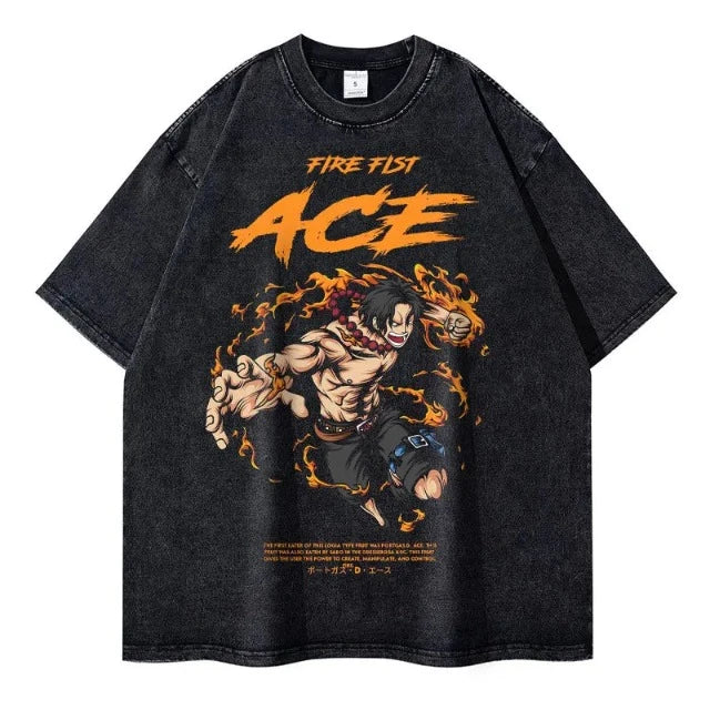 T-Shirt Vintage One Piece Ace