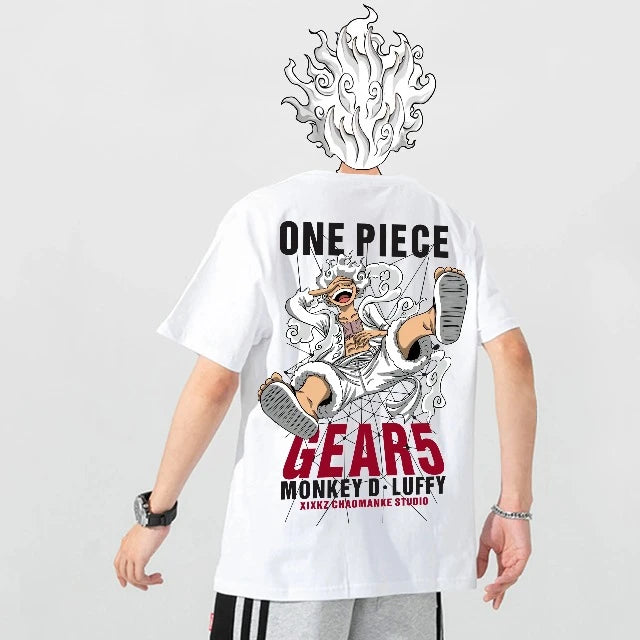 one piece gear 5 shirt One Piece Ruffy Gear 5 T-Shirt