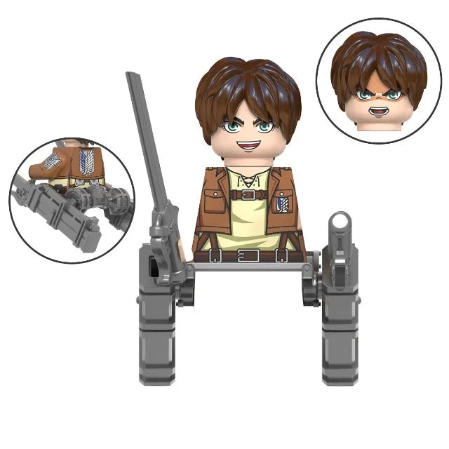 Jouet Lego Attaque des Titans (Pack de 8)