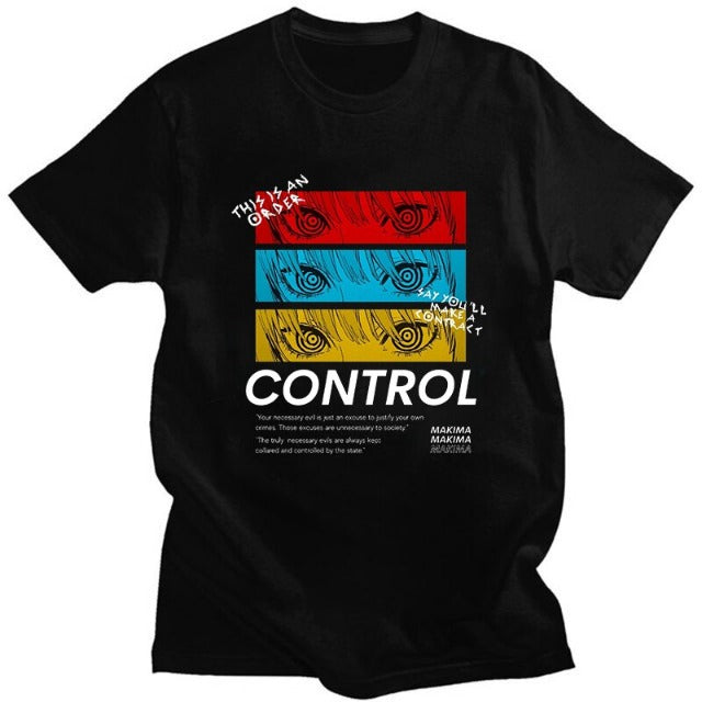 Camiseta Hombre Makima Control Motosierra