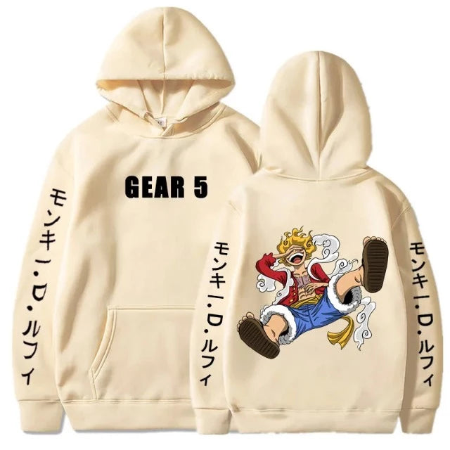 Sweat à Capuche One Piece Luffy 3D - Pull Unisexe Anime Japonais Homme Femme
