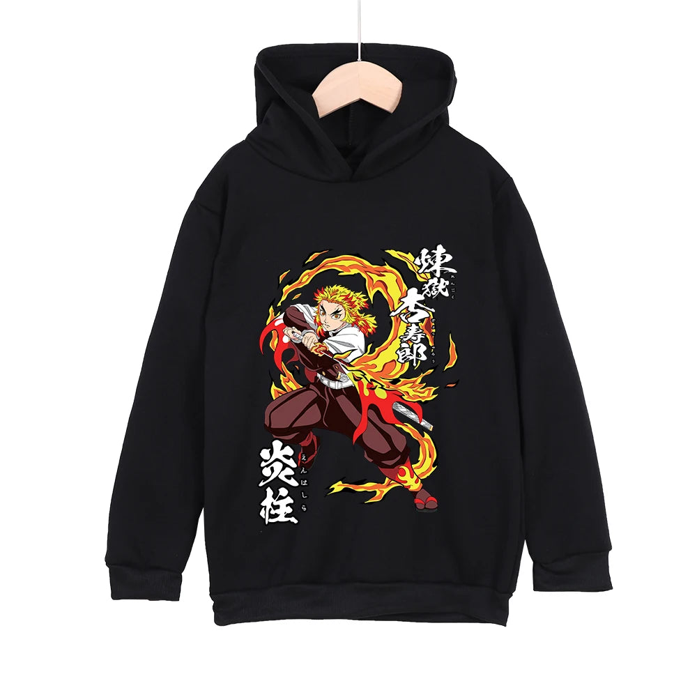 Sweat Pull Enfant Demon Slayer Rengoku Kyojuro