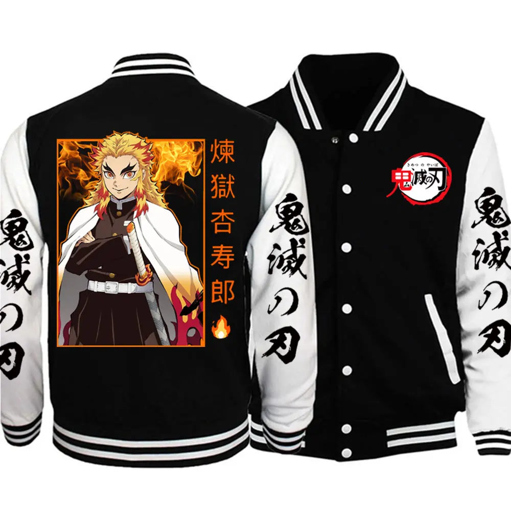 Veste Blouson Demon Slayer Rengoku Kyojuro