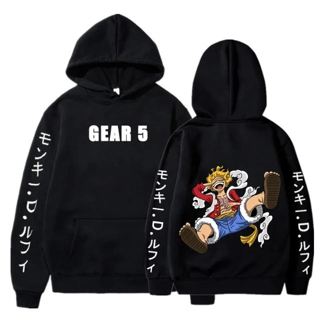 Sweat Pull One Piece Luffy Gear 5 Noir