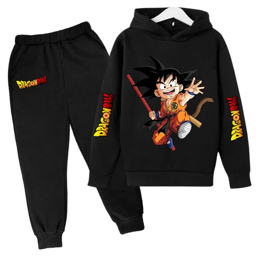 Ensemble Sweat &amp; Pantalon Enfant Dragon Ball Goku Noir