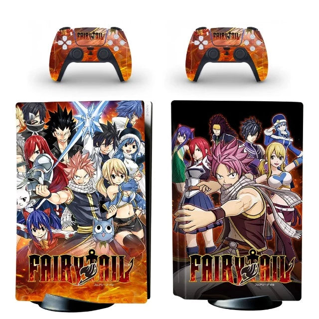 Sticker Autocollant PS5 Playstation 5 Fairy Tail Guilde