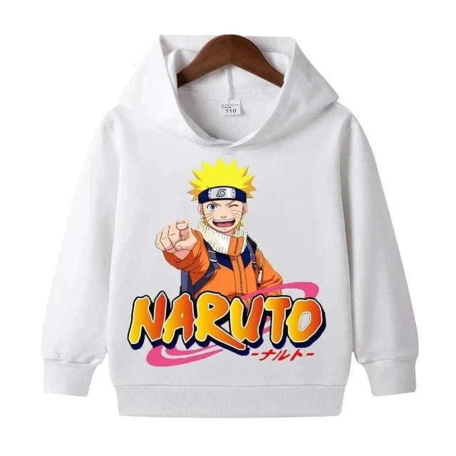 Sweat Enfant Naruto Ninja Pull blanc