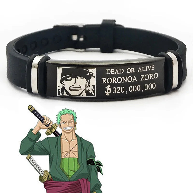 Bracelet One Piece Wanted Roronoa Zoro