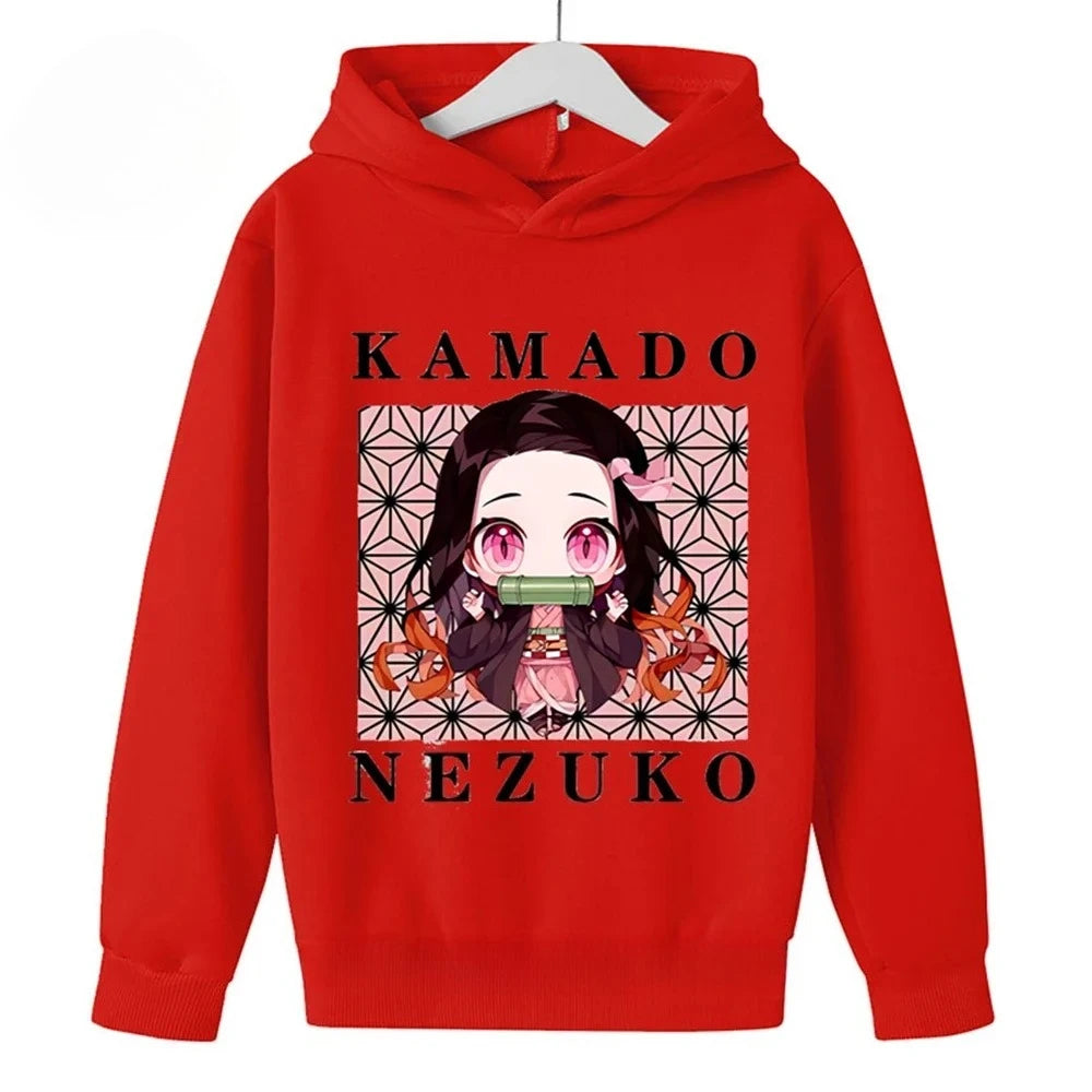 Sweat Enfant Demon Slayer Pull Nezuko Kamado 5 Coloris