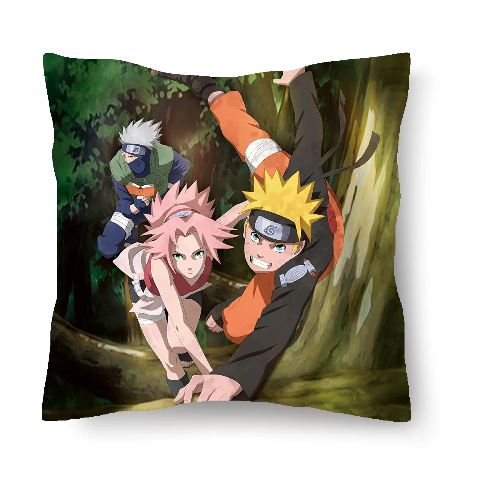 Taie pour Coussin Naruto