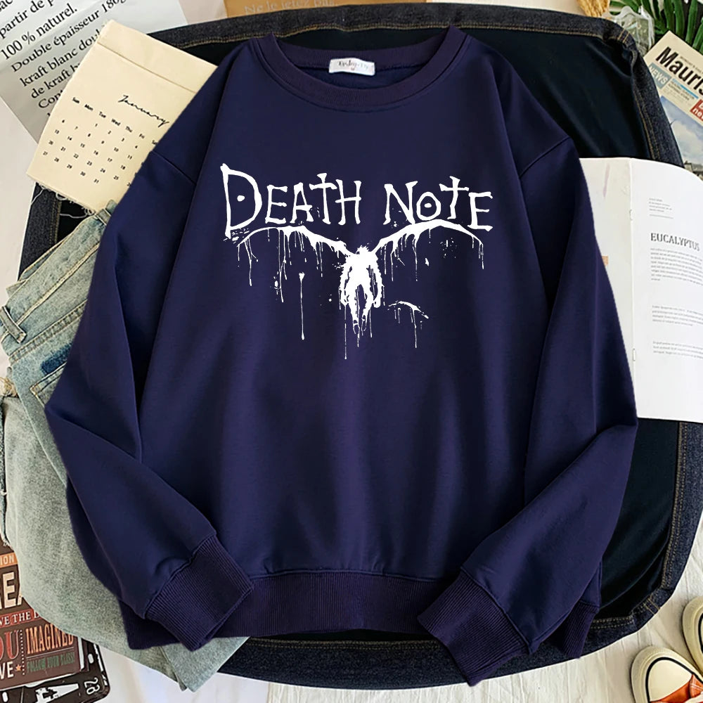 Pull Death Note ryuk bleu marine