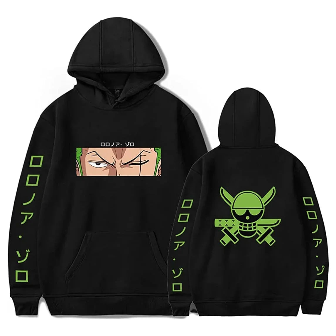 Sweatshirt à Capuche Pull One Piece Zoro