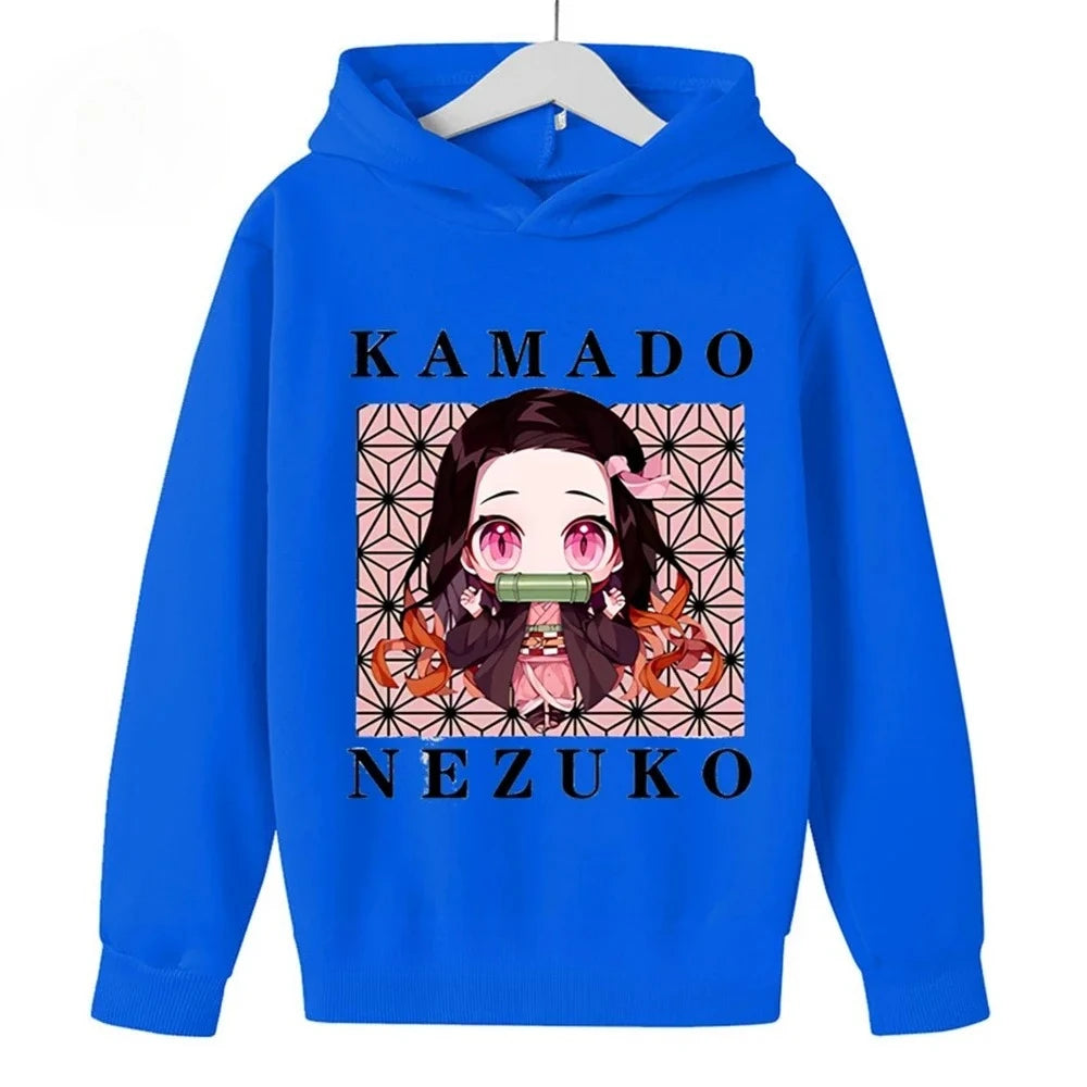 Sweat Enfant Demon Slayer Pull Nezuko Kamado 5 Coloris