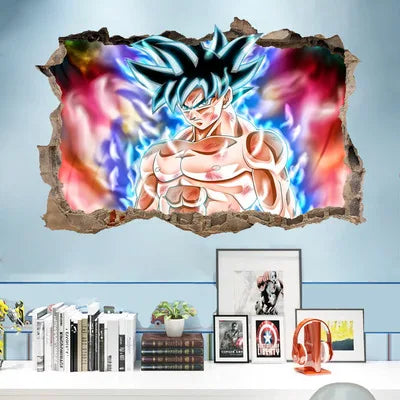 Sticker Mural Dragon Ball Z Goku Ultra Instinct