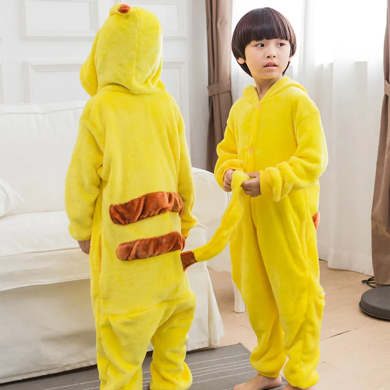 Combinaison de Pyjama Pokemon Enfant Onesie Pikachu