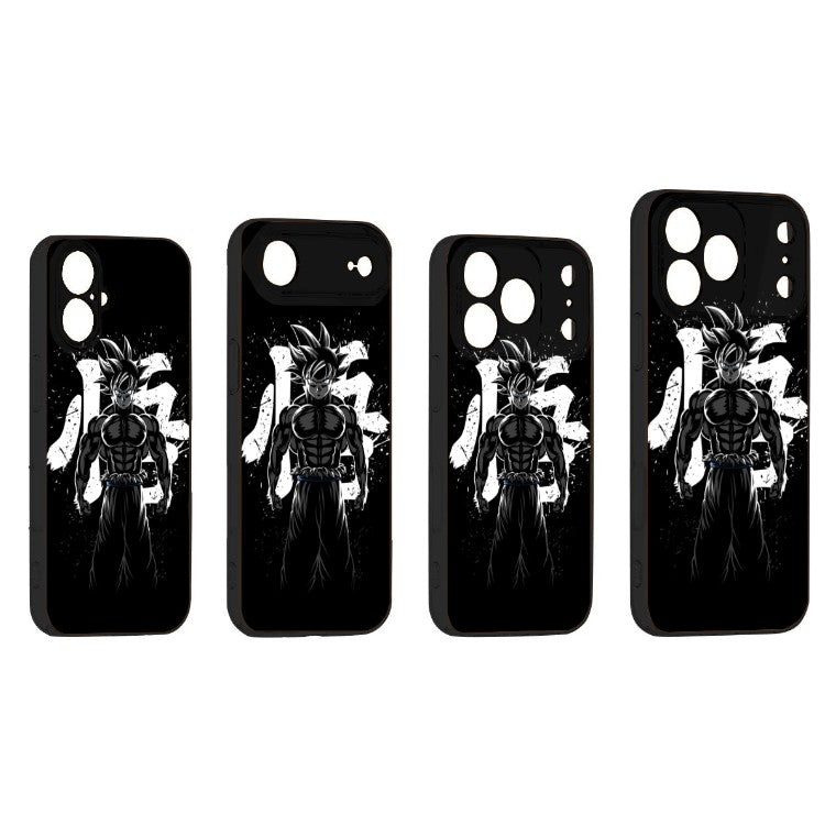 Coque de téléphone pour iPhone Dragon Ball Goku Kanji