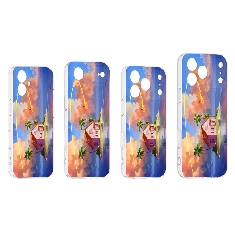 Coque de téléphone pour iPhone Dragon Ball Kame House