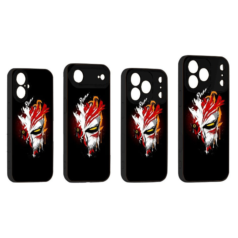 Coque de téléphone pour iPhone Bleach masque Hollow