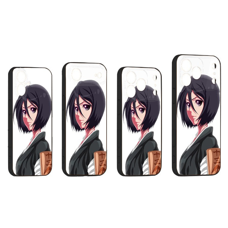 Coque de téléphone pour iPhone Bleach Rukia Kuchiki
