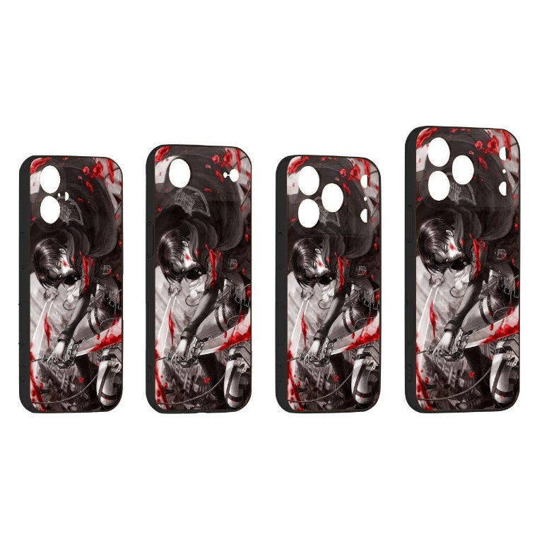 Coque de téléphone pour iPhone Attaque Des Titans Livaï
