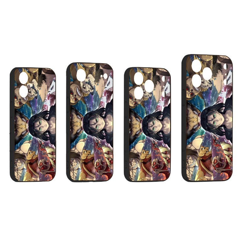 Coque de téléphone pour iPhone Attaque Des Titans Eren Jaeger