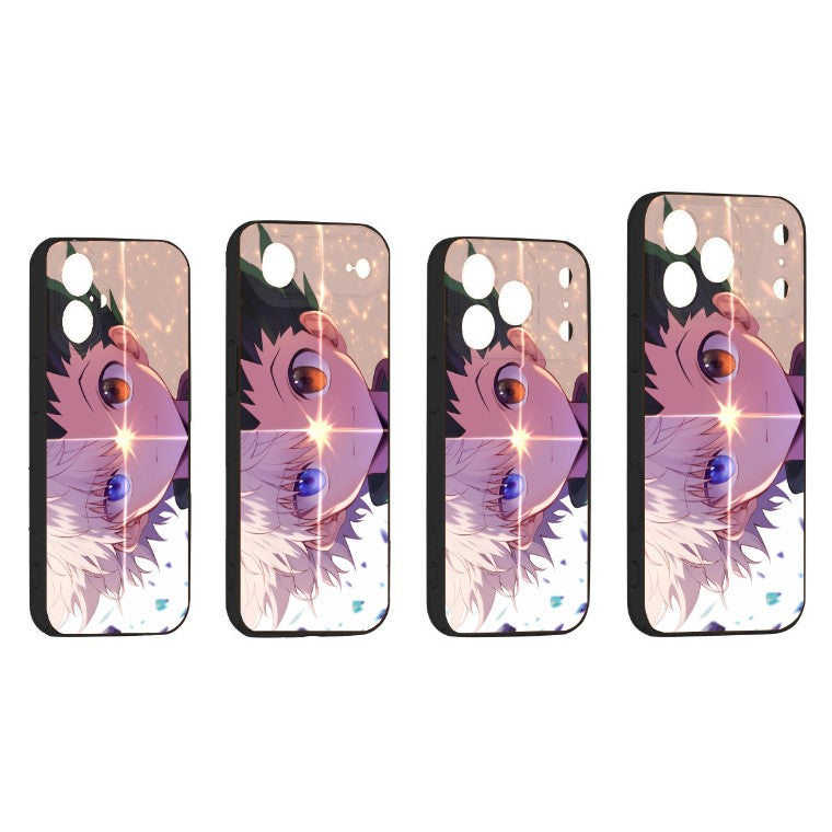 Coque de téléphone pour iPhone Hunter x Hunter Gon et Kilua