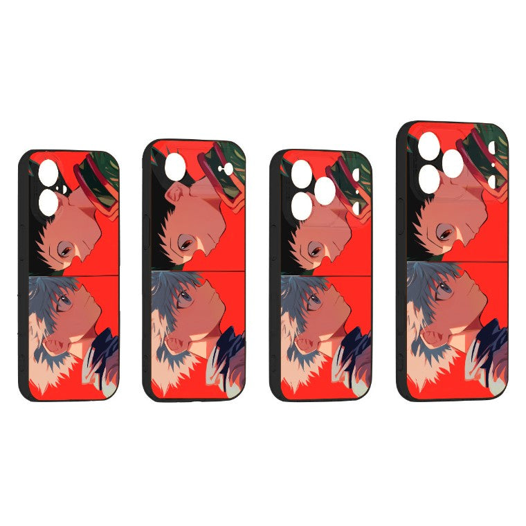 Coque de téléphone pour iPhone Hunter x Hunter Gon Freecs et Killua Zoldyck