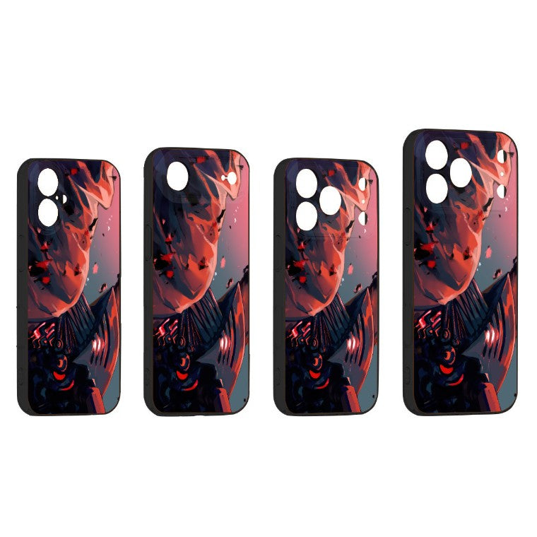 Coque de téléphone pour iPhone Chainsaw Man démon tronçonneuse