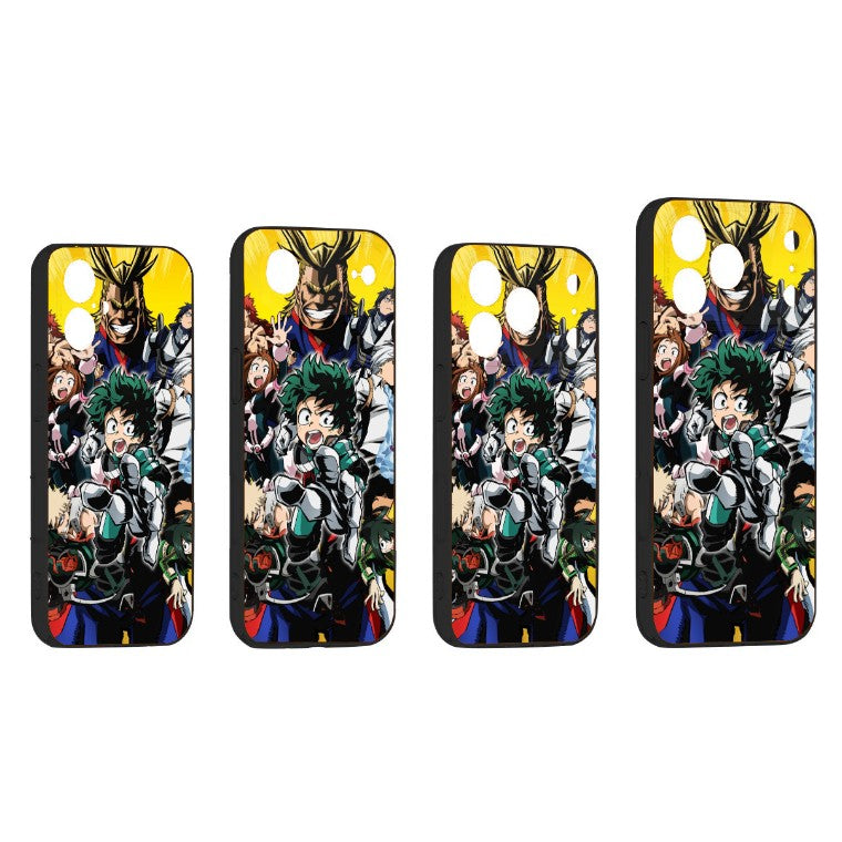 Coque de téléphone pour iPhone My Hero Academia personnages