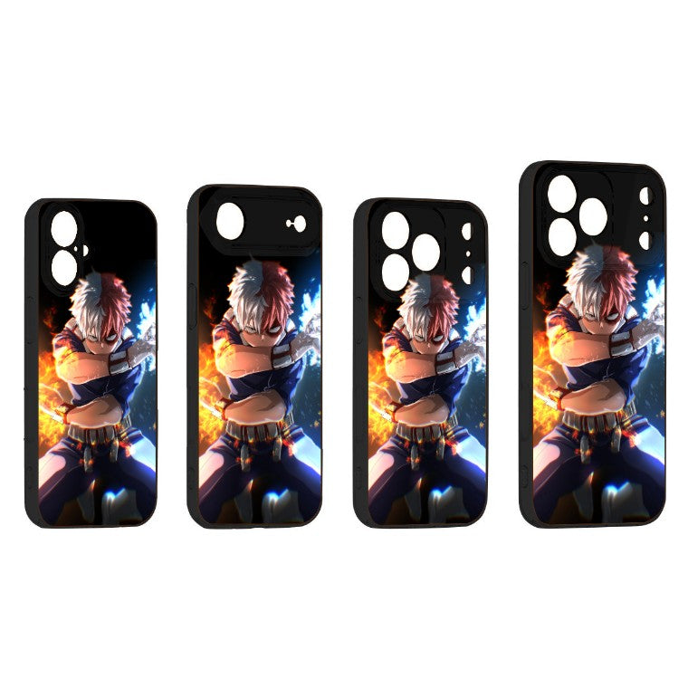 Coque de téléphone pour iPhone My Hero Academia Shoto Todoroki