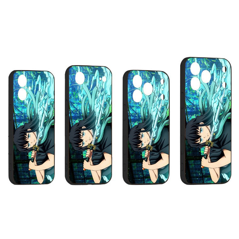 Coque de téléphone pour iPhone Demon Slayer Muichiro Tokito