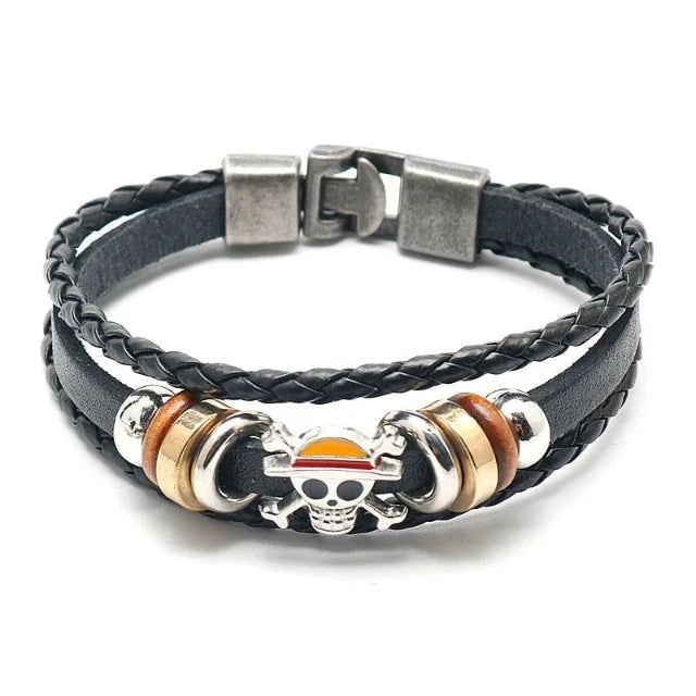 Bracelet One Piece Jolly Roger