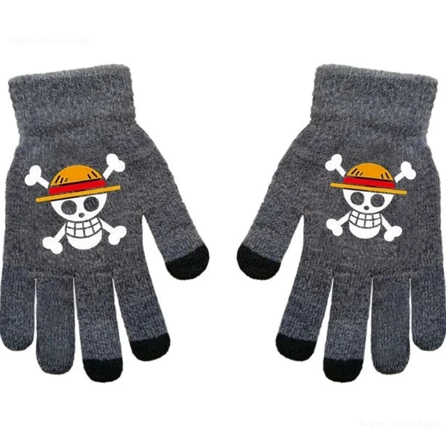 Gants pour Enfant One Piece GRIS