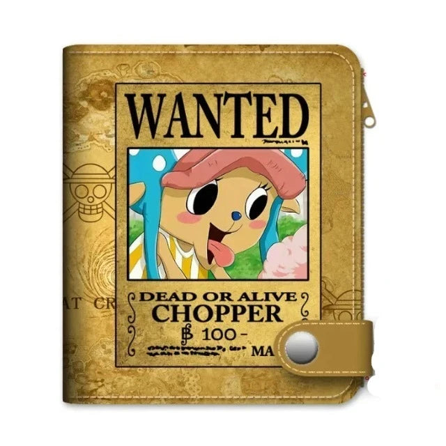 Portefeuille Porte-Monnaie One Piece Wanted Tony Tony Chopper